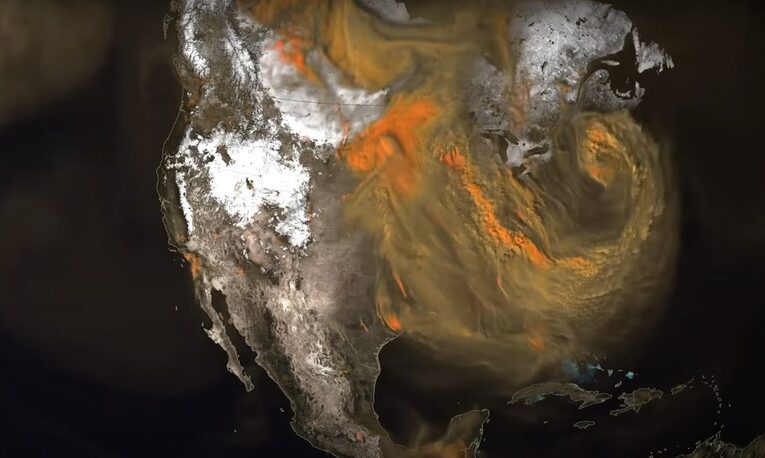 NASA prezentuje fascynujące zjawisko przemieszczania się dwutlenku węgla w atmosferze Ziemi