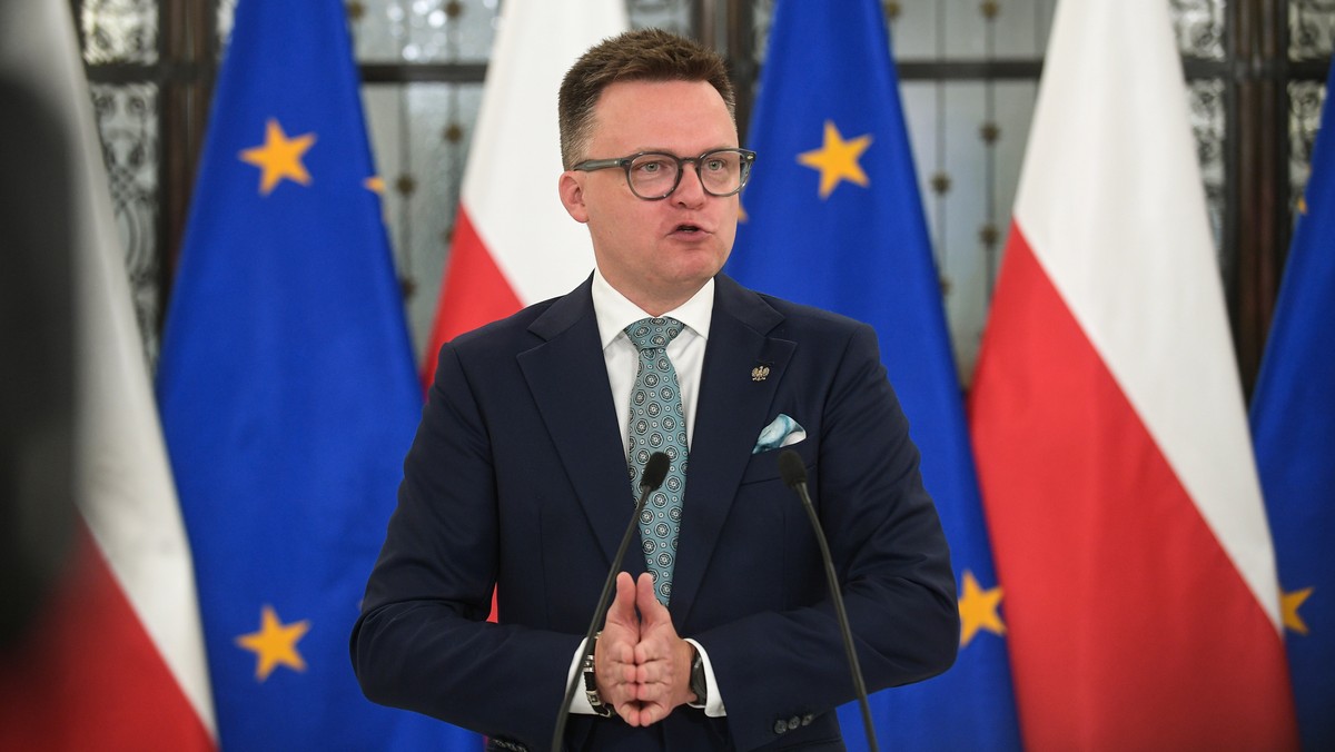 Sejm ustanawia komisję specjalną. Szymon Hołownia przedstawia kandydaturę przewodniczącego.