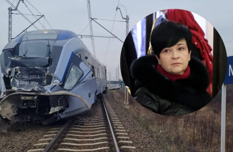 Tragiczny incydent z udziałem pociągu. Wśród pasażerów posłanka z PiS
