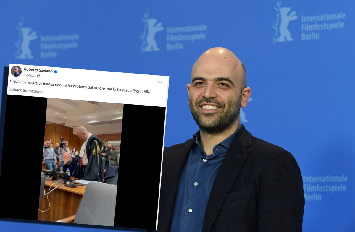 Mafioso po 17 latach skazany za grożenie pisarzowi Robertowi Saviano. "Odebrano mi życie"