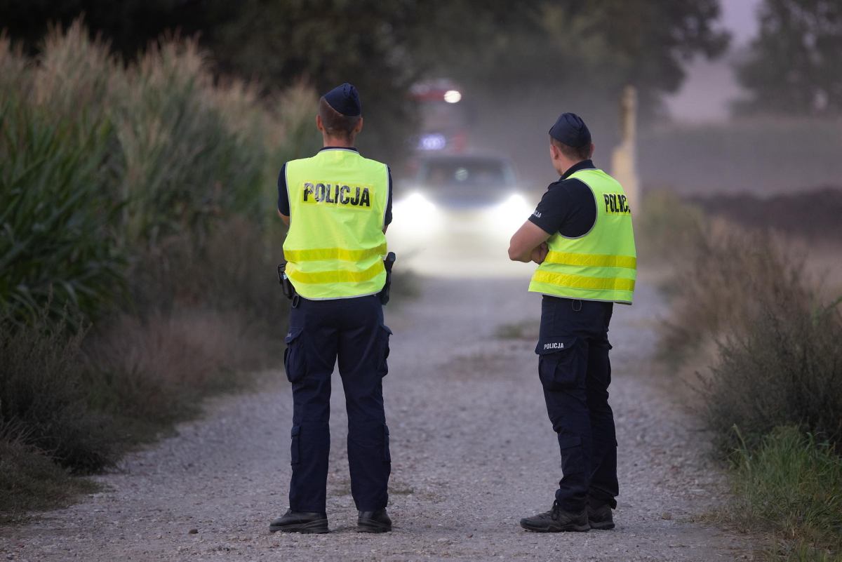Potencjalne miejsce upadku rosyjskich dronów. WOT podwyższa czujność