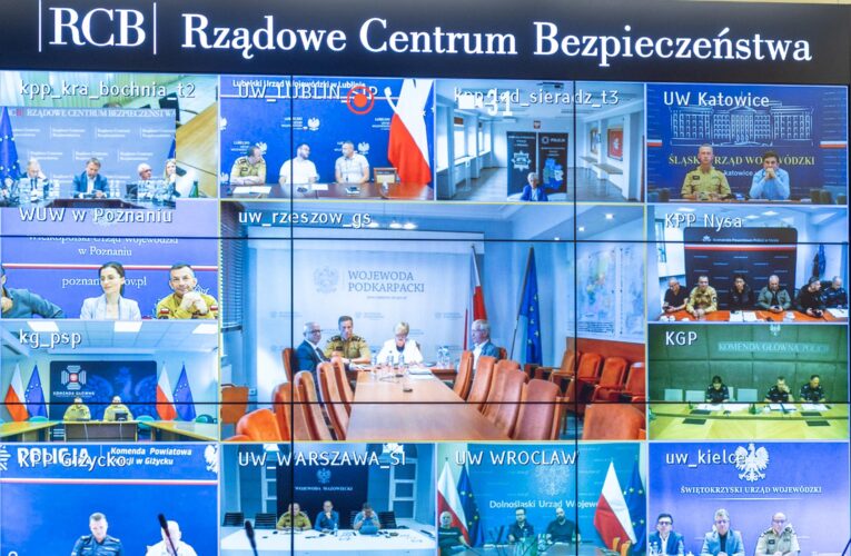 „Trudne warunki pogodowe”. MSWiA wyznacza obszary największego zagrożenia